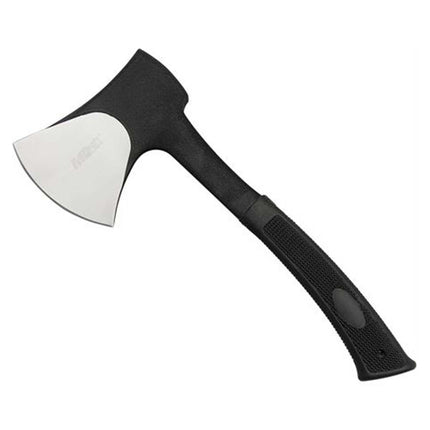 MTech USA Camping Axe - Heavy-Duty Stainless Steel Rubberized Onlay Handle | MT-AXE ,