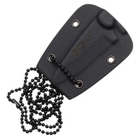 MTech USA Knife - Stonewashed Fixed Stainless Steel Blade with Kydex Sheath | MT-673 ,