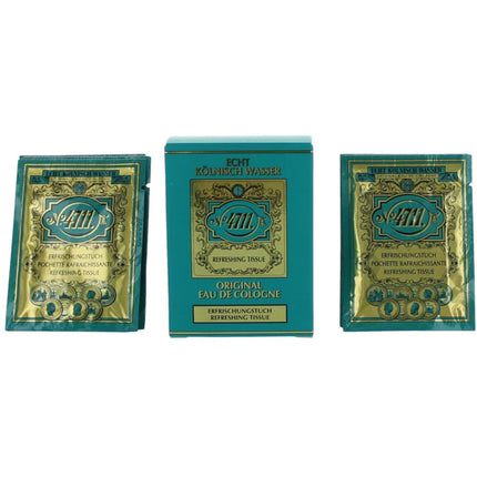 Muelhens Unisex Refreshing Tissue - 4711 Eau De Cologne Travel-Friendly, 10 Piece ,