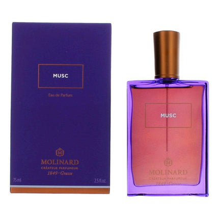 Musc by Molinard, 2.5 oz Eau de Parfum Spray for Women ,