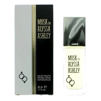 Musk by Alyssa Ashley, 1.7 oz Eau De Toilette Spray for Women ,