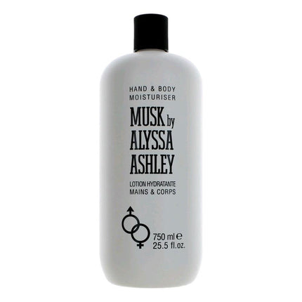 Musk by Alyssa Ashley, 25.5 oz Hand & Body Moisturizer for Women ,