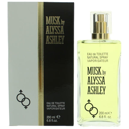 Musk by Alyssa Ashley, 6.8 oz Eau De Toilette Spray for Women ,