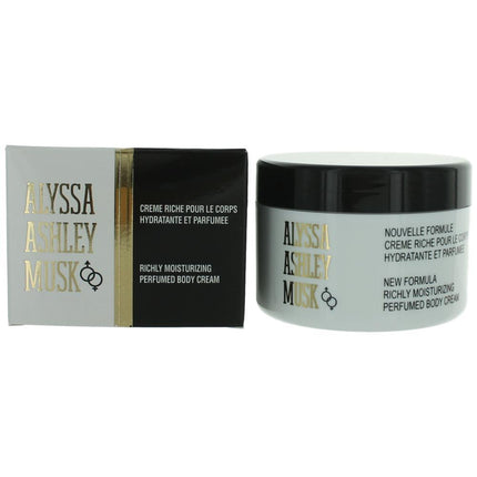 Musk by Alyssa Ashley, 8.5 oz Body Cream for Women ,