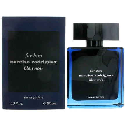 Narciso Rodriguez Men's EDP Spray - Bleu Noir Cardamom and Nutmeg Top Notes, 3.3 oz ,