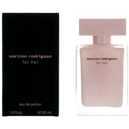 Narciso Rodriguez Women's Eau De Parfum Spray - Rose and Peach Top Notes, 1.7 oz ,