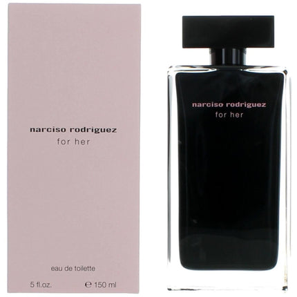 Narciso Rodriguez Women's Eau De Toilette Spray - Rose and Peach Top Notes, 5 oz ,