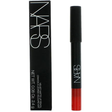 Nars Women's Lip Pencil - Velvet Matte Non-Drying Creamy Texture, Red Square, 0.08 oz ,