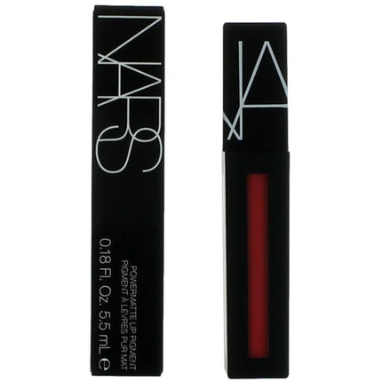 Nars Women's Lipstick - Powermatte Lip Pigment Long-Wearing, Explicit Red, 0.18 oz ,
