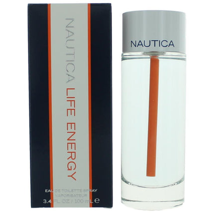 Nautica Life Energy by Nautica, 3.4 oz Eau De Toilette Spray for Men ,