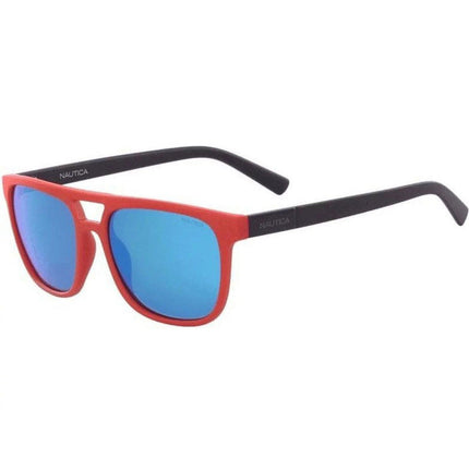 Nautica Men's Sunglasses - Matt Red Plastic Rectangular Frame | NAUTICA N3633SP 610 ,