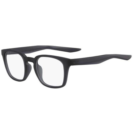 Nike Men's Eyeglasses - Anthracite Square Full-Rim Plastic Frame | NIKE 7114 21 ,