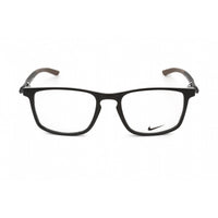 Nike Men's Eyeglasses - Full Rim Black Plastic Rectangular Shape Frame | NIKE 7146 002 ,