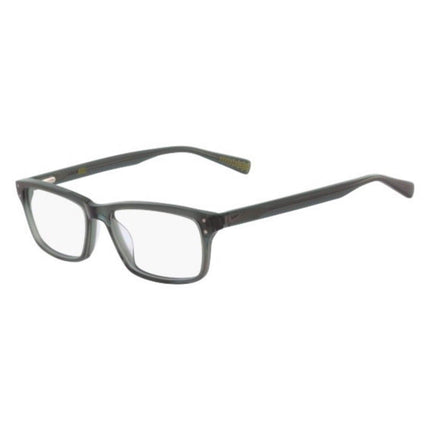 Nike Men's Eyeglasses - Matt Space Blue Square Full-Rim Plastic Frame | NIKE 7242 305 ,