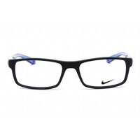 Nike Men's Eyeglasses - Rectangular Matte Obsidian Fade Plastic Frame | NIKE 7090 413 ,
