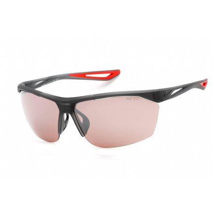Nike Men's Sunglasses - Half Rim Matte Dark Grey Plastic Frame | TAILWIND E EV0946 021 ,