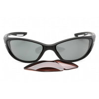 Nike Men's Sunglasses - Matte Black Acetate Wraparound Frame | NIKE ZONE P DZ7359 010 ,