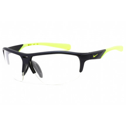 Nike Men's Sunglasses - Matte Obsidian Plastic Wraparound Shape Frame | RUN X2 D 457 ,