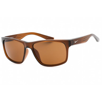 Nike Men's Sunglasses - Oak Rectangular Frame Brown Lens | NIKE CRUISER MI EV0834 220 ,