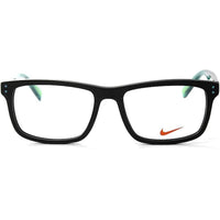 Nike Unisex Eyeglasses - Black Square Full-Rim Plastic Frame | NIKE 5536 1 ,