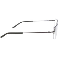 Nike Unisex Eyeglasses - Brushed Gunmetal Metal Rectangular Frame | NIKE 8182 63 ,