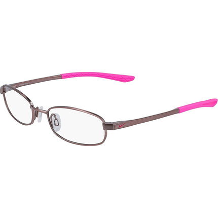 Nike Unisex Eyeglasses - Brushed Rose Gold and Fuchsia Full-Rim Frame | NIKE 4641 770 ,