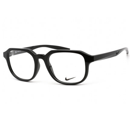 Nike Unisex Eyeglasses - Clear Demo Lens Black Square Plastic Frame | NIKE 7303 001 ,