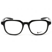 Nike Unisex Eyeglasses - Clear Demo Lens Black Square Plastic Frame | NIKE 7303 001 ,