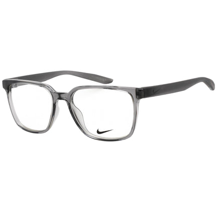 Nike Unisex Eyeglasses - Clear Demo Lens Dark Grey Square Frame | NIKE 7302 034 ,