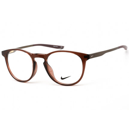 Nike Unisex Eyeglasses - Clear Demo Lens Dark Pony Plastic Frame | Nike 7285 210 ,
