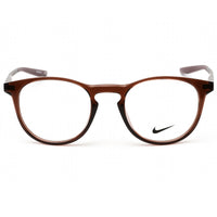 Nike Unisex Eyeglasses - Clear Demo Lens Dark Pony Plastic Frame | Nike 7285 210 ,