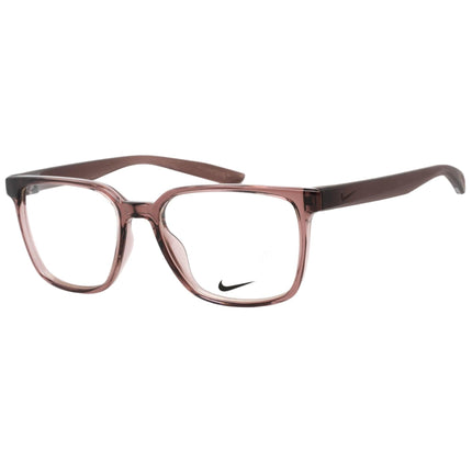 Nike Unisex Eyeglasses - Clear Demo Lens Smokey Mauve Square Frame | NIKE 7302 250 ,