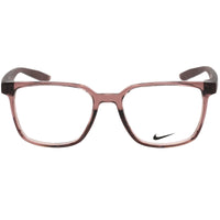 Nike Unisex Eyeglasses - Clear Demo Lens Smokey Mauve Square Frame | NIKE 7302 250 ,