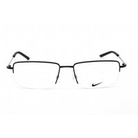 Nike Unisex Eyeglasses - Clear Lens Rectangular Black Metal Frame | NIKE 8182 001 ,