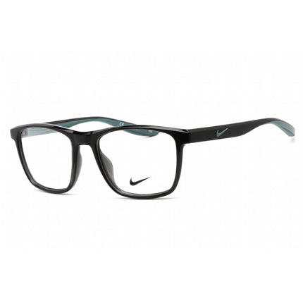 Nike Unisex Eyeglasses - Clear Lens Square Anthracite Metal Frame | NIKE 7038 033 ,