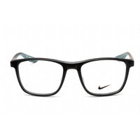 Nike Unisex Eyeglasses - Clear Lens Square Anthracite Metal Frame | NIKE 7038 033 ,
