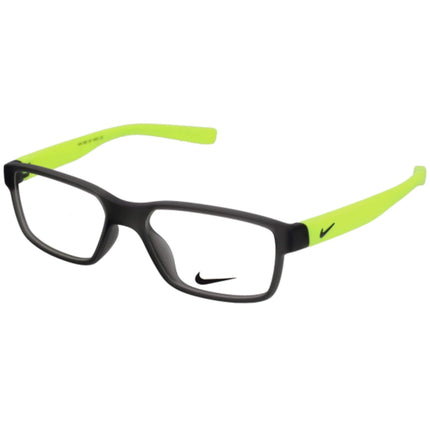 Nike Unisex Eyeglasses - Dark Grey Plastic Rectangular Frame Demo Lens | NIKE 5092 30 ,