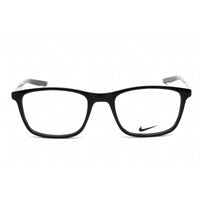 Nike Unisex Eyeglasses - Full Rim Black Plastic Rectangular Frame | NIKE 7129 001 ,