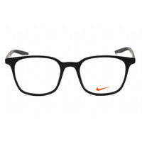 Nike Unisex Eyeglasses - Full Rim Matte Black Square Plastic Frame | NIKE 7124 001 ,