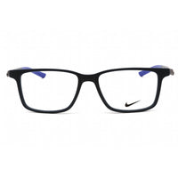 Nike Unisex Eyeglasses - Full Rim Matte Obsidian Plastic Rectangular | NIKE 7145 411 ,