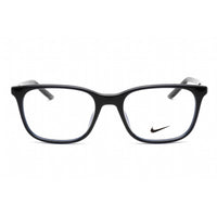 Nike Unisex Eyeglasses - Full Rim Obsidian Rectangular Plastic Frame | NIKE 7255 411 ,