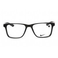 Nike Unisex Eyeglasses - Full Rim Rectangular Black Plastic Frame | NIKE 7300 001 ,
