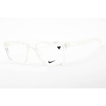 Nike Unisex Eyeglasses - Full Rim Rectangular Clear Plastic Frame | NIKE 7300 900 ,