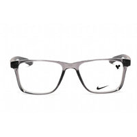 Nike Unisex Eyeglasses - Full Rim Rectangular Dark Grey Plastic Frame | NIKE 7300 034 ,