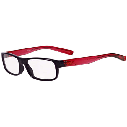 Nike Unisex Eyeglasses - Grand Purple Active Fuchsia Rectangular Frame | NIKE 5090 508 ,
