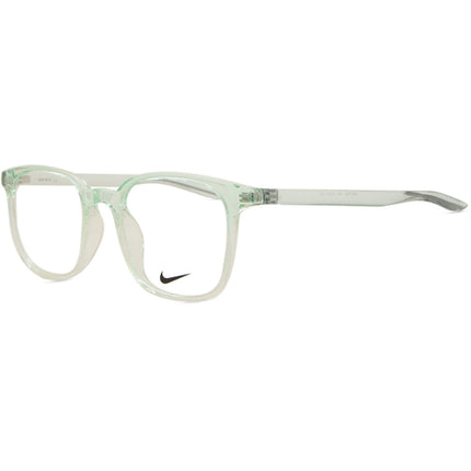 Nike Unisex Eyeglasses - Igloo Fade Square Full-Rim Plastic Frame | NIKE 7124 409 ,