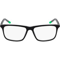 Nike Unisex Eyeglasses - Matt Black and Electric Green Frame, 51 mm | NIKE 5541 12 ,
