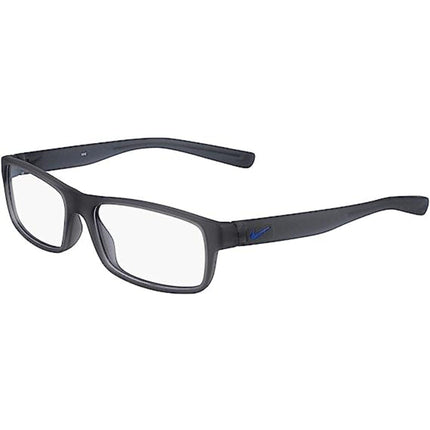 Nike Unisex Eyeglasses - Matt Dk Grey Rectangular Full-Rim Frame, 48 mm | NIKE 5090 70 ,