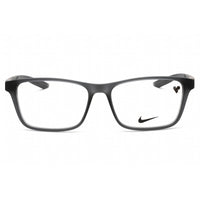 Nike Unisex Eyeglasses - Matte Dark Grey Plastic Rectangular Frame | NIKE 7304 034 ,