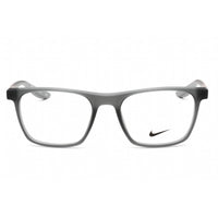 Nike Unisex Eyeglasses - Matte Dark Grey Rectangular Plastic Frame | NIKE 7039 034 ,